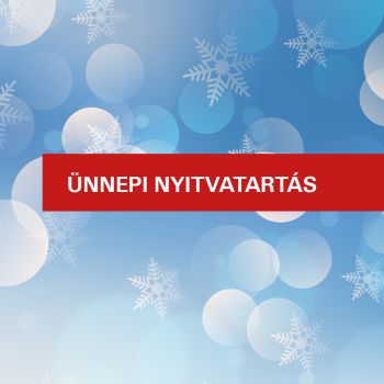 Ünnepi nyitvatartás: 2025 december