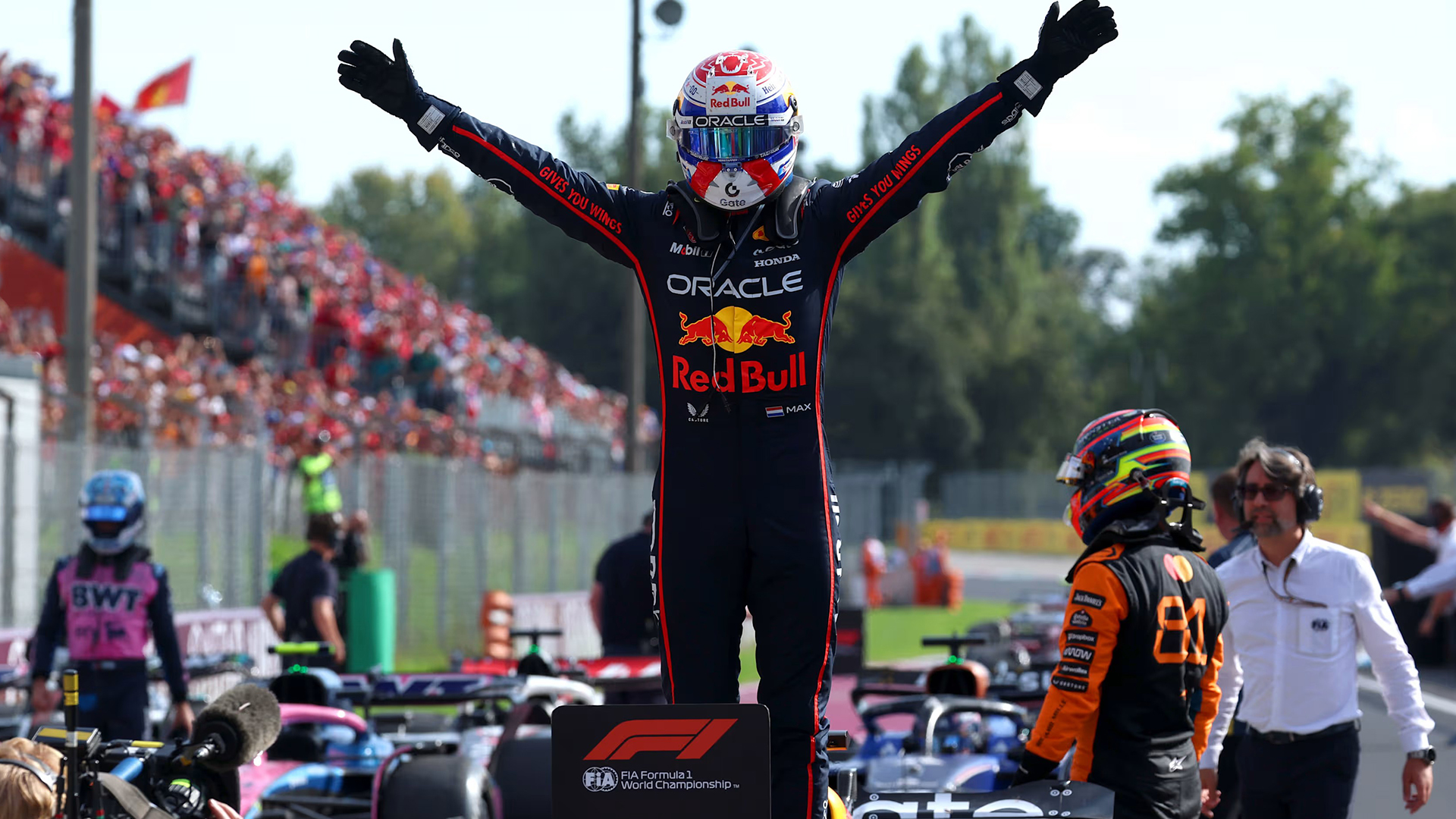 Olasz Nagydíj: Verstappen sima győzelmet aratott